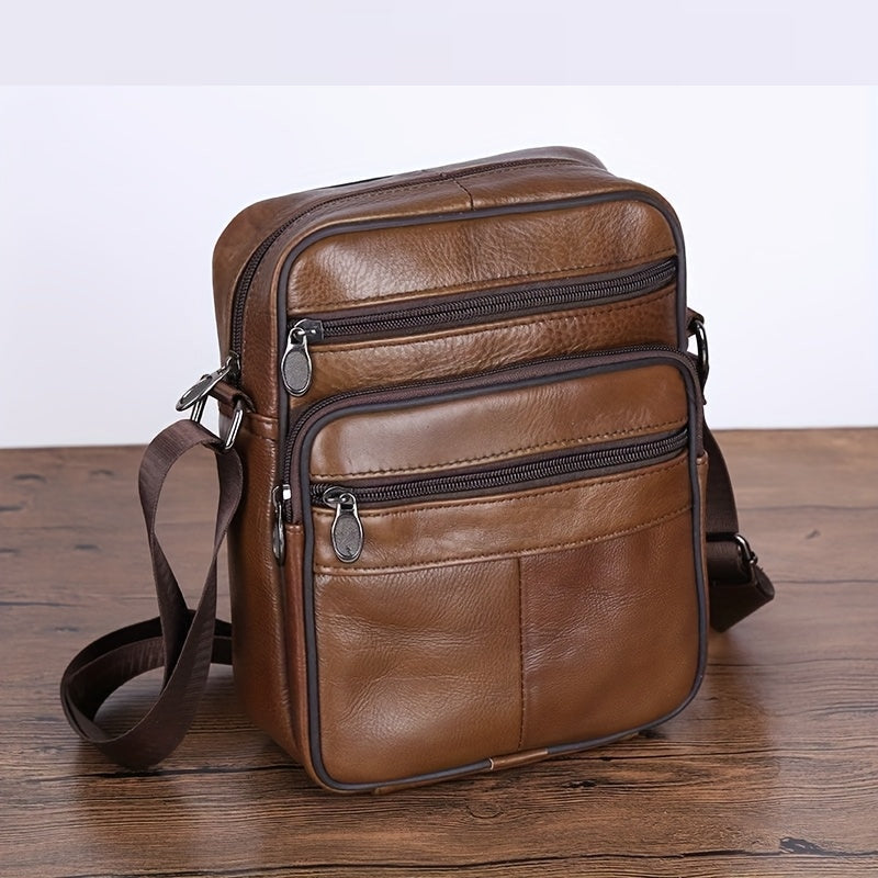 Alberto - Sacoche Cuir Pratique Homme