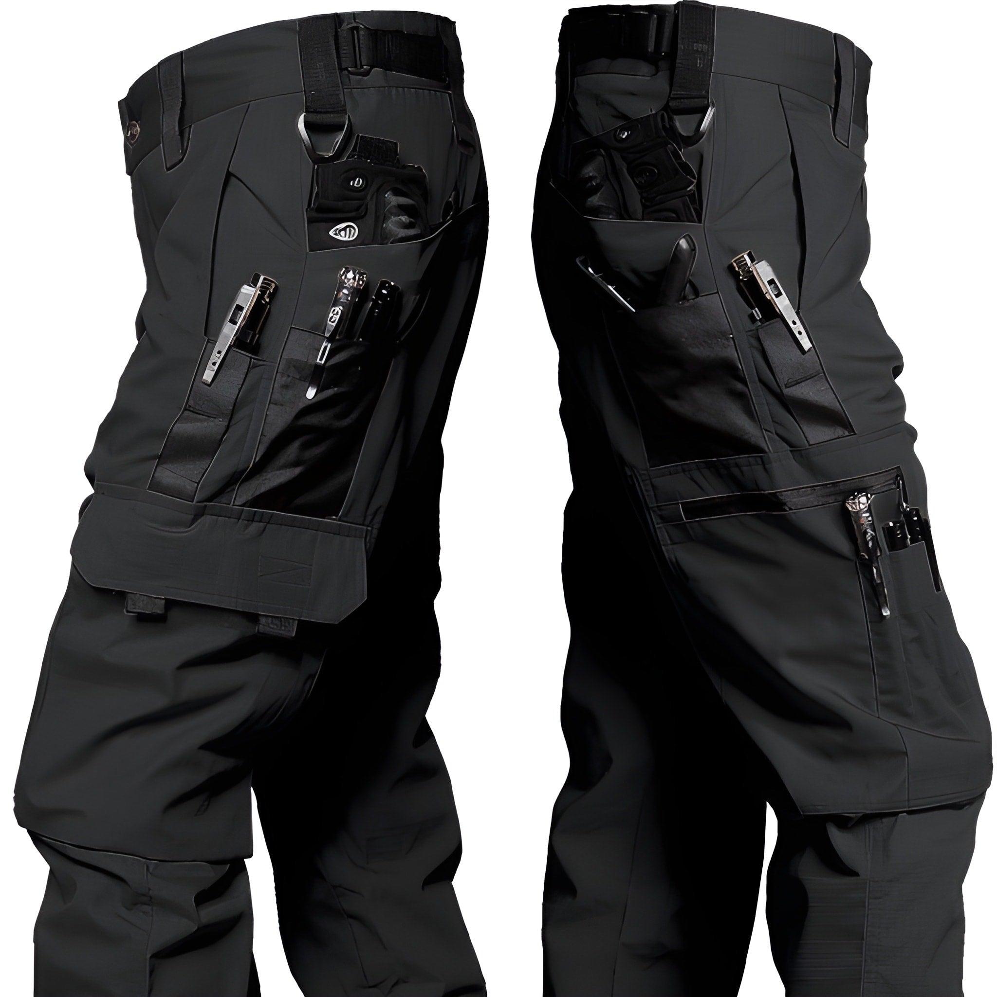 Ricardo - Pantalon Cargo Tactique Homme