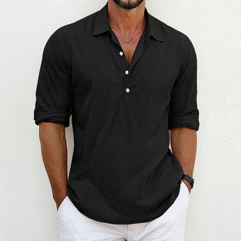 Tomas - Polo Lin Casual Homme