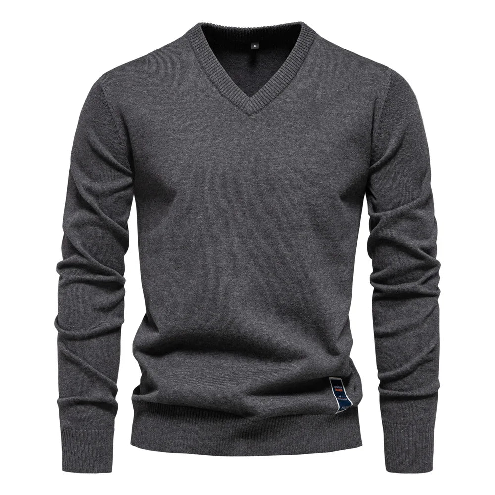 James - Pull Col V Homme