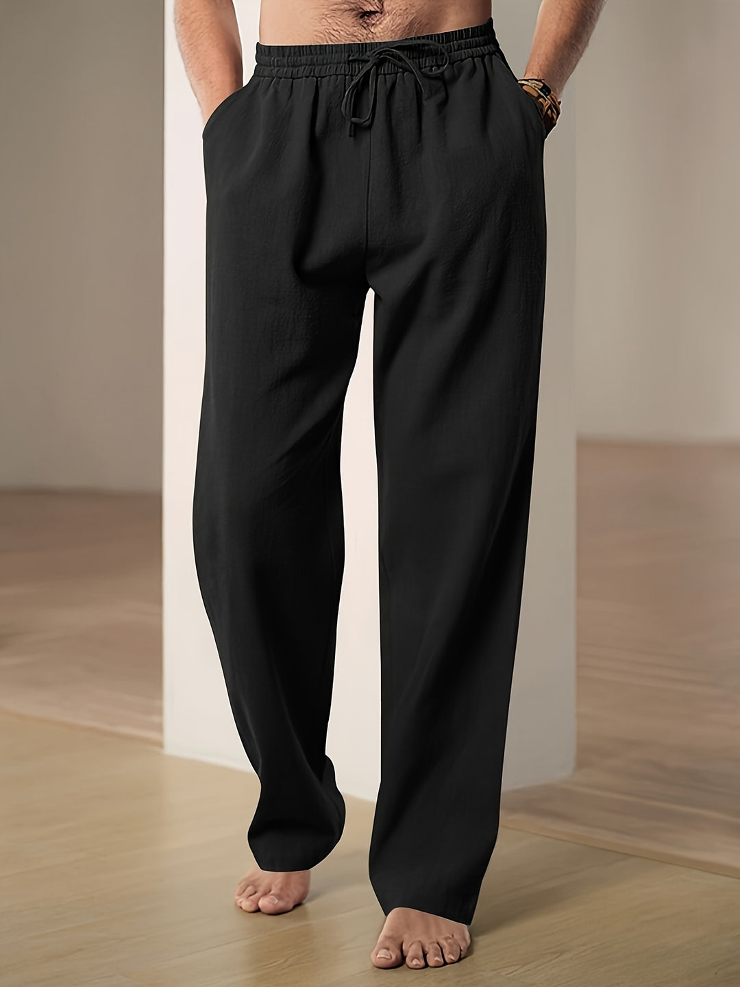 Antonio - Pantalon Lin Léger Homme