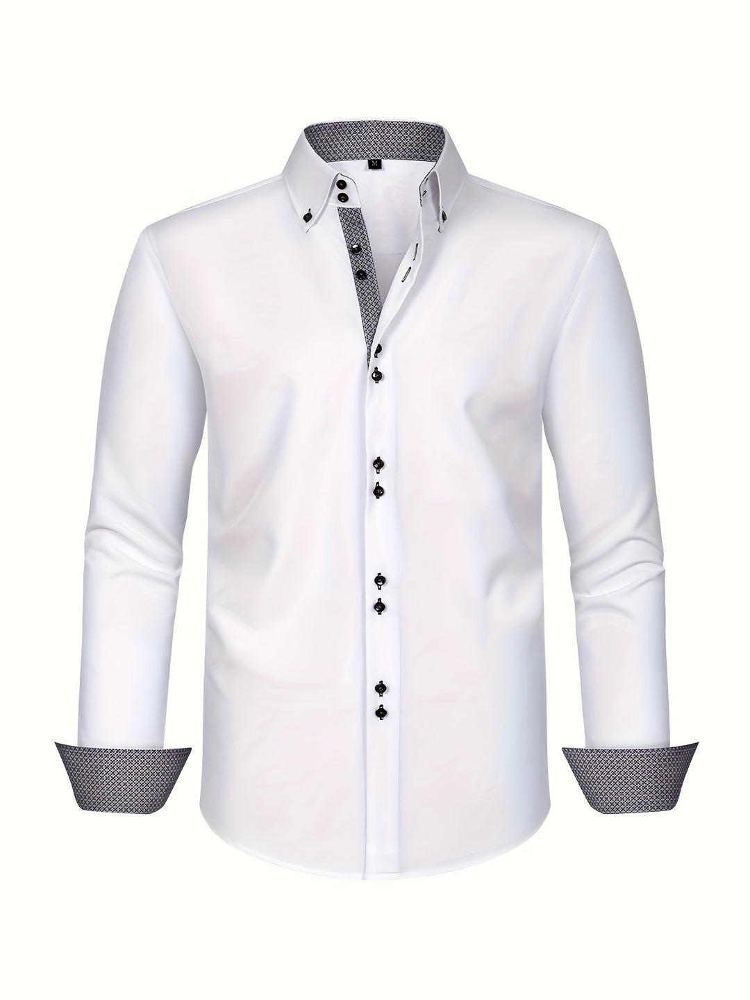 Théo - Chemise Boutonnage Double Stretch Homme