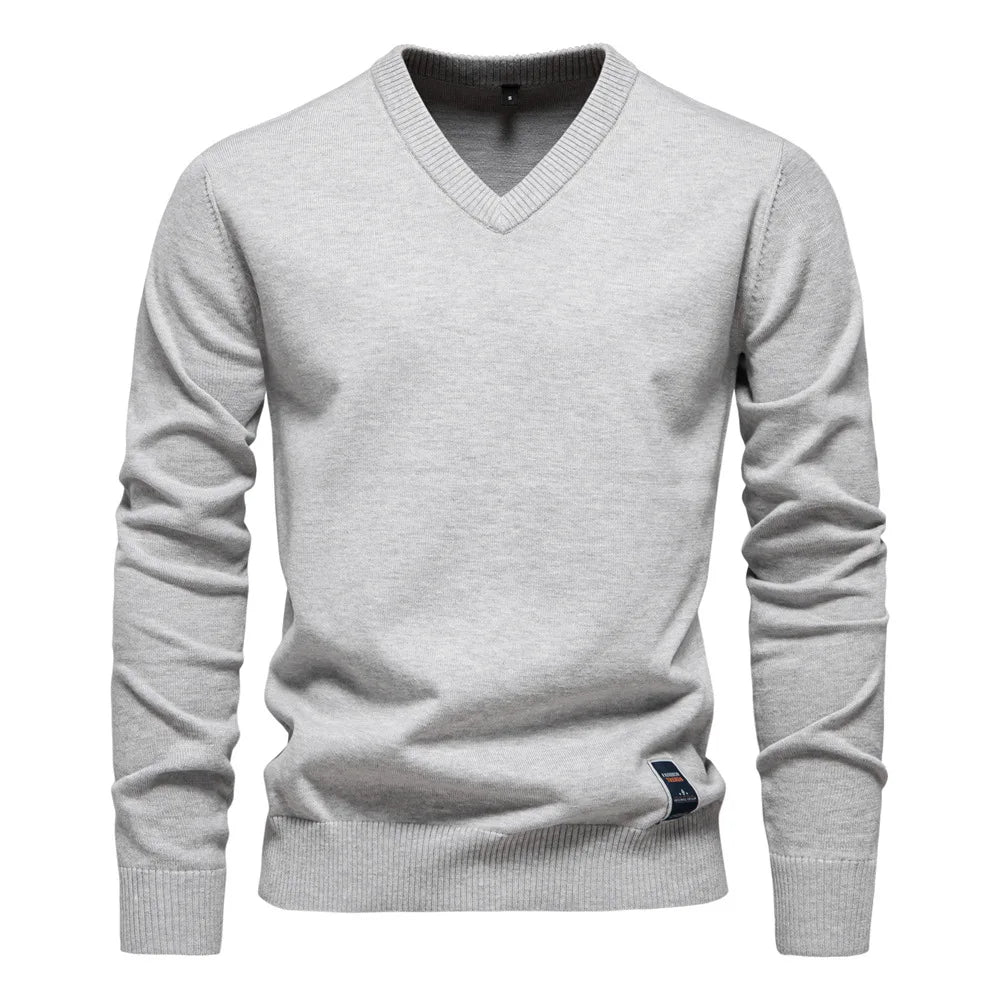James - Pull Col V Homme