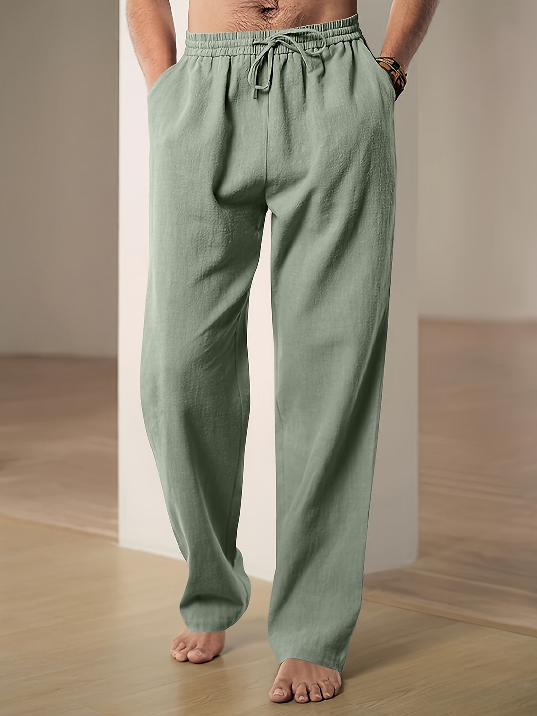 Antonio - Pantalon Lin Léger Homme