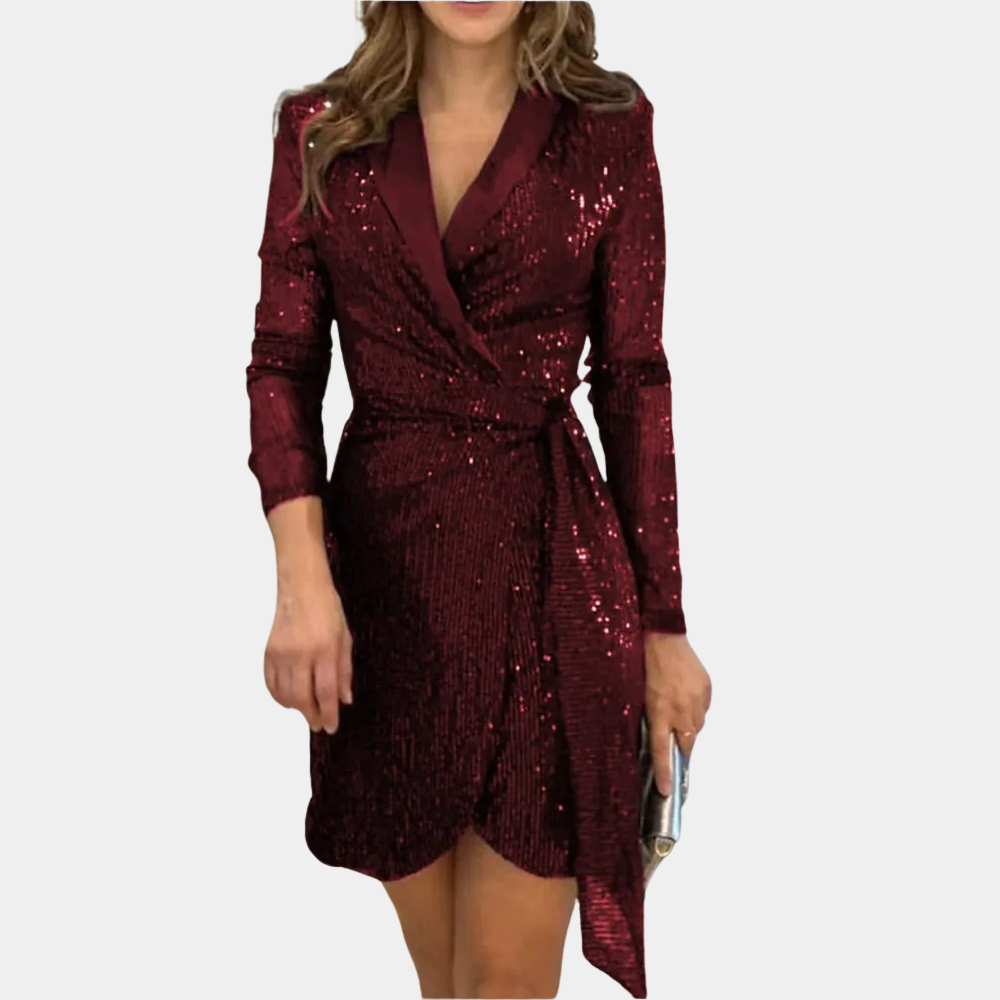 Elvire - Robe Blazer Ceinturée