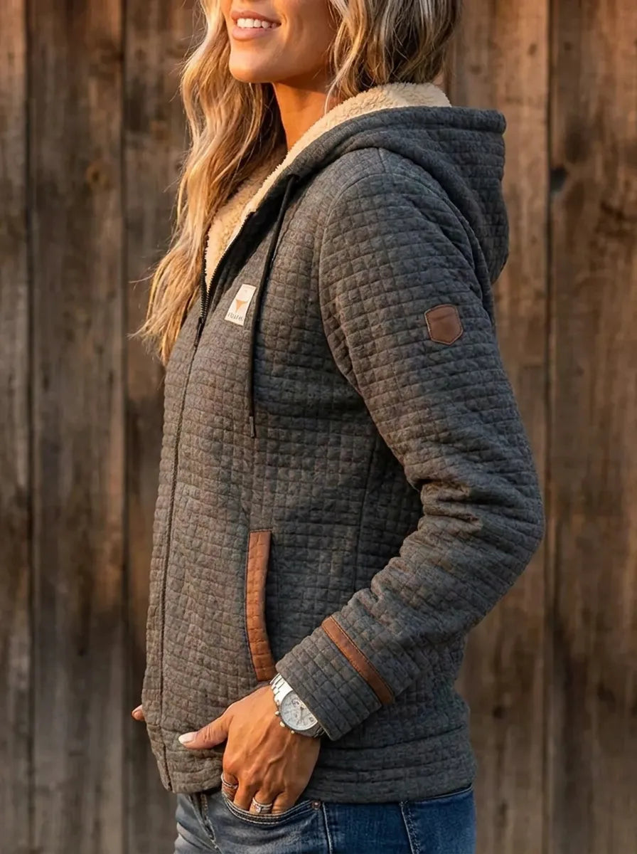 Florence - Veste Chic Matelassée Capuche