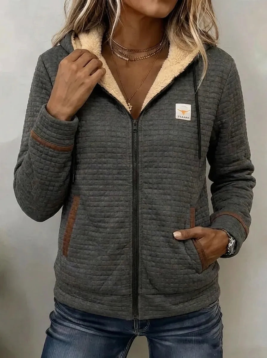 Florence - Veste Chic Matelassée Capuche