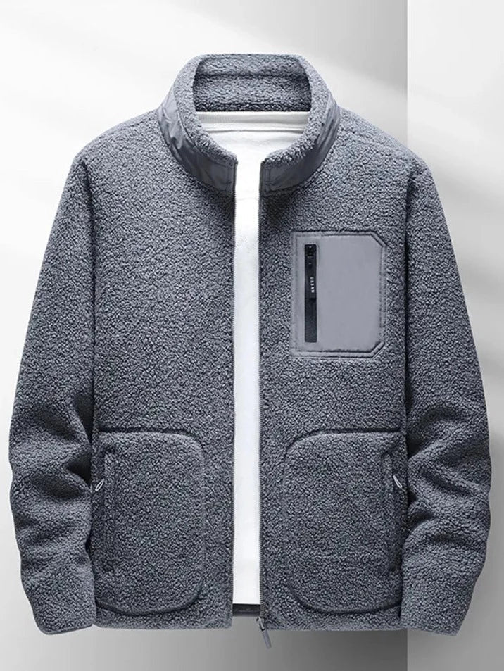 Xavier – Veste Intemporelle Pour Hommes Avec Fermeture Éclair