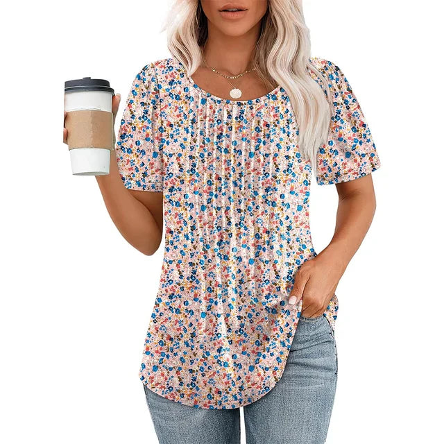 Laura - T-shirt d’Été Chic
