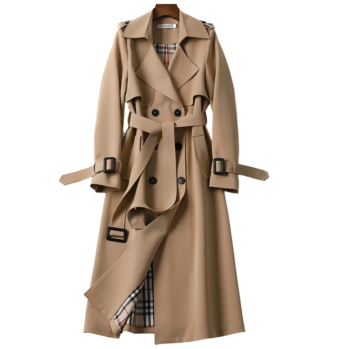 Brigitte | Trench Chic Ceinturé Classique