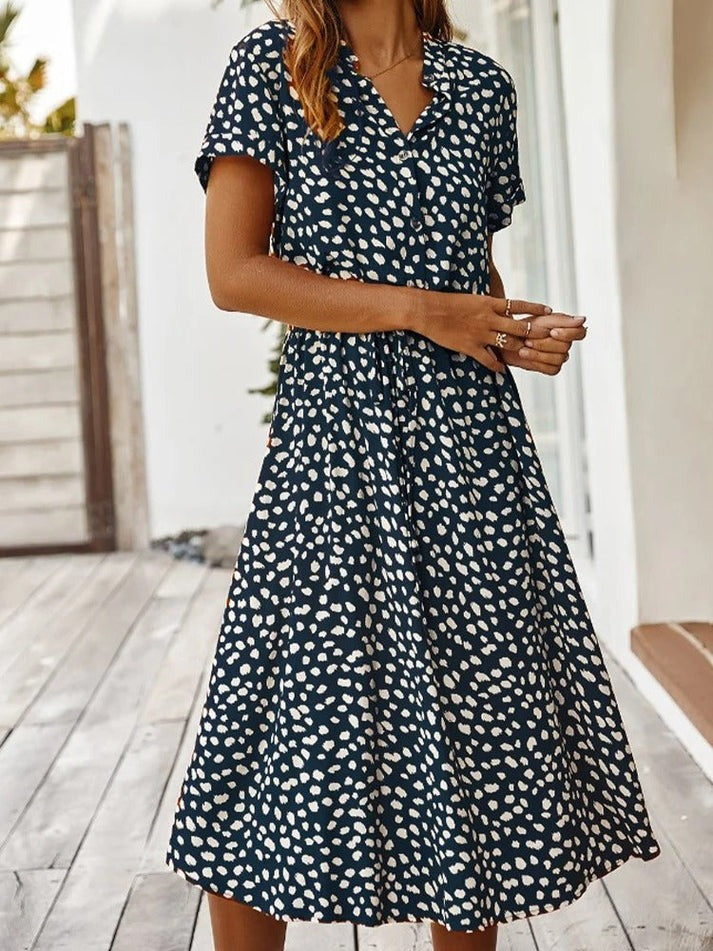 Robe Midi Femme Légère d'Été - Camille