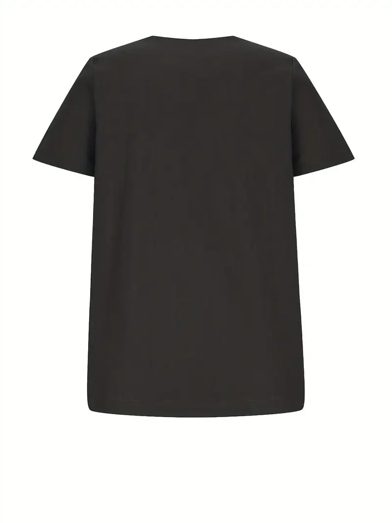Blouse Femme En Lin Manches Courtes Boutonnée - Janine