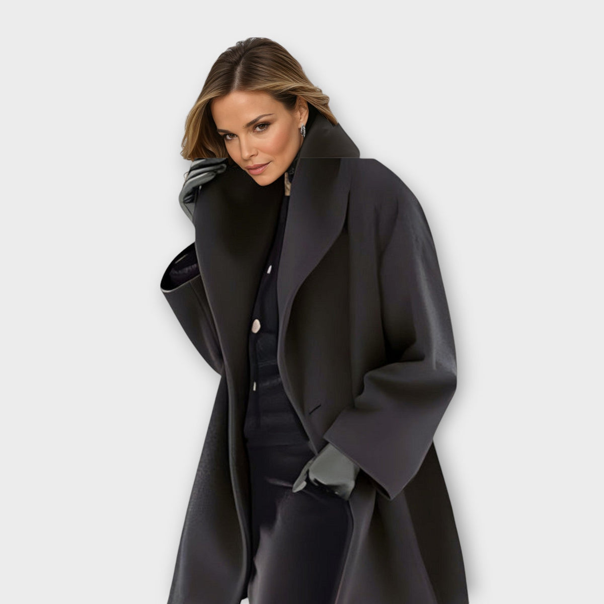 Élodie | Manteau Chic Oversize Laine