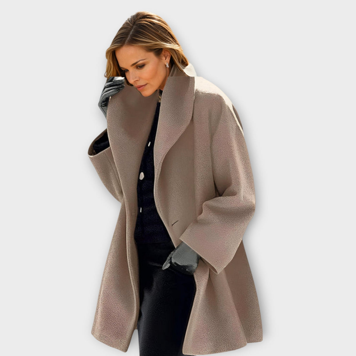 Élodie | Manteau Chic Oversize Laine