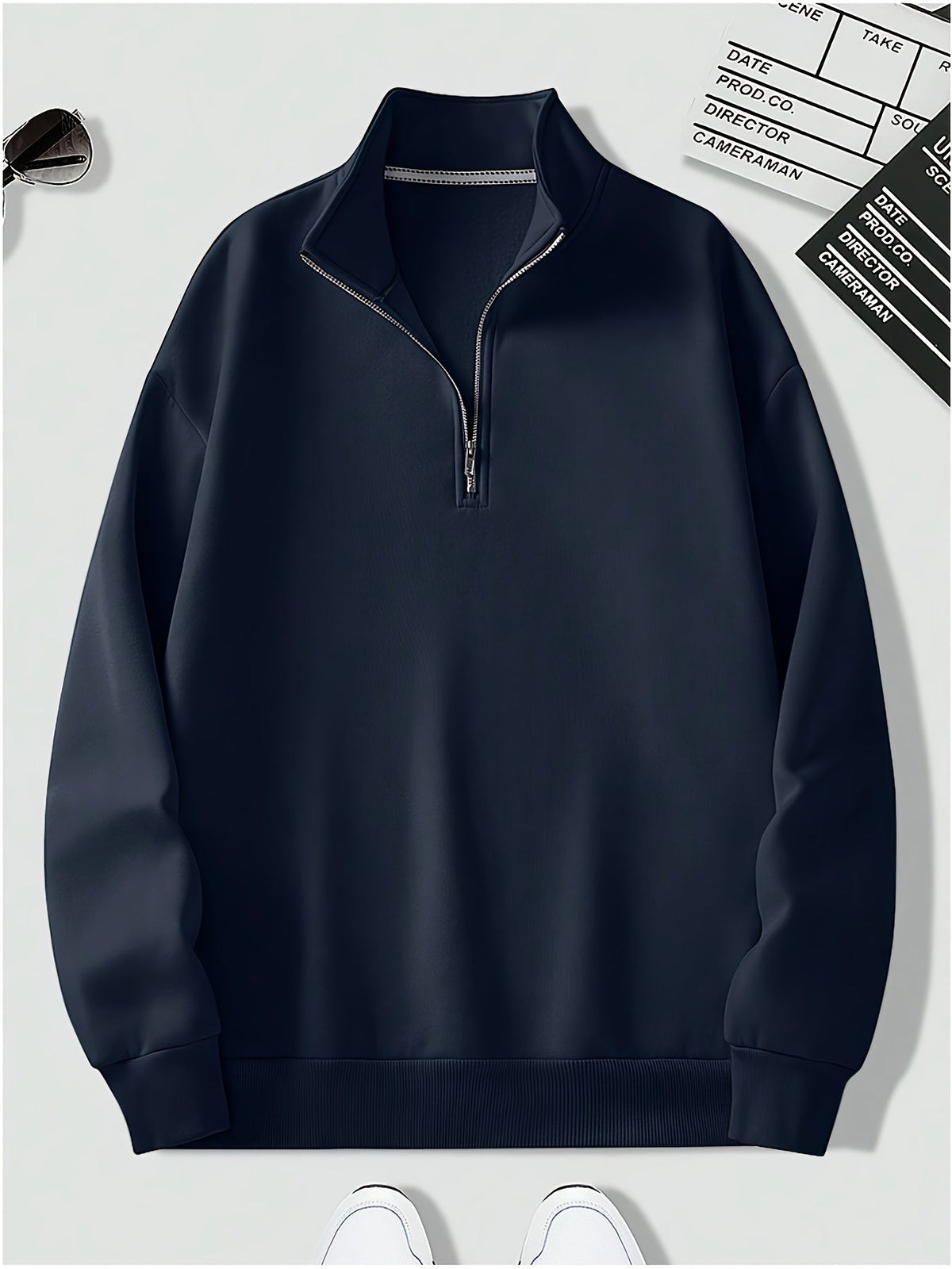Nicolas - Sweat Chic Oversize Col Montant