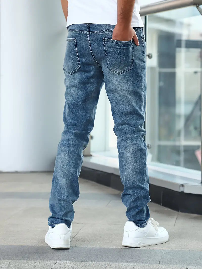 Lucas - Jean Slim Casual Homme