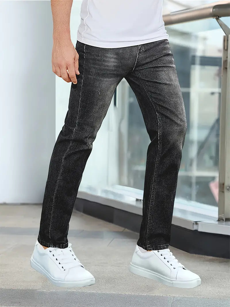 Lucas - Jean Slim Casual Homme