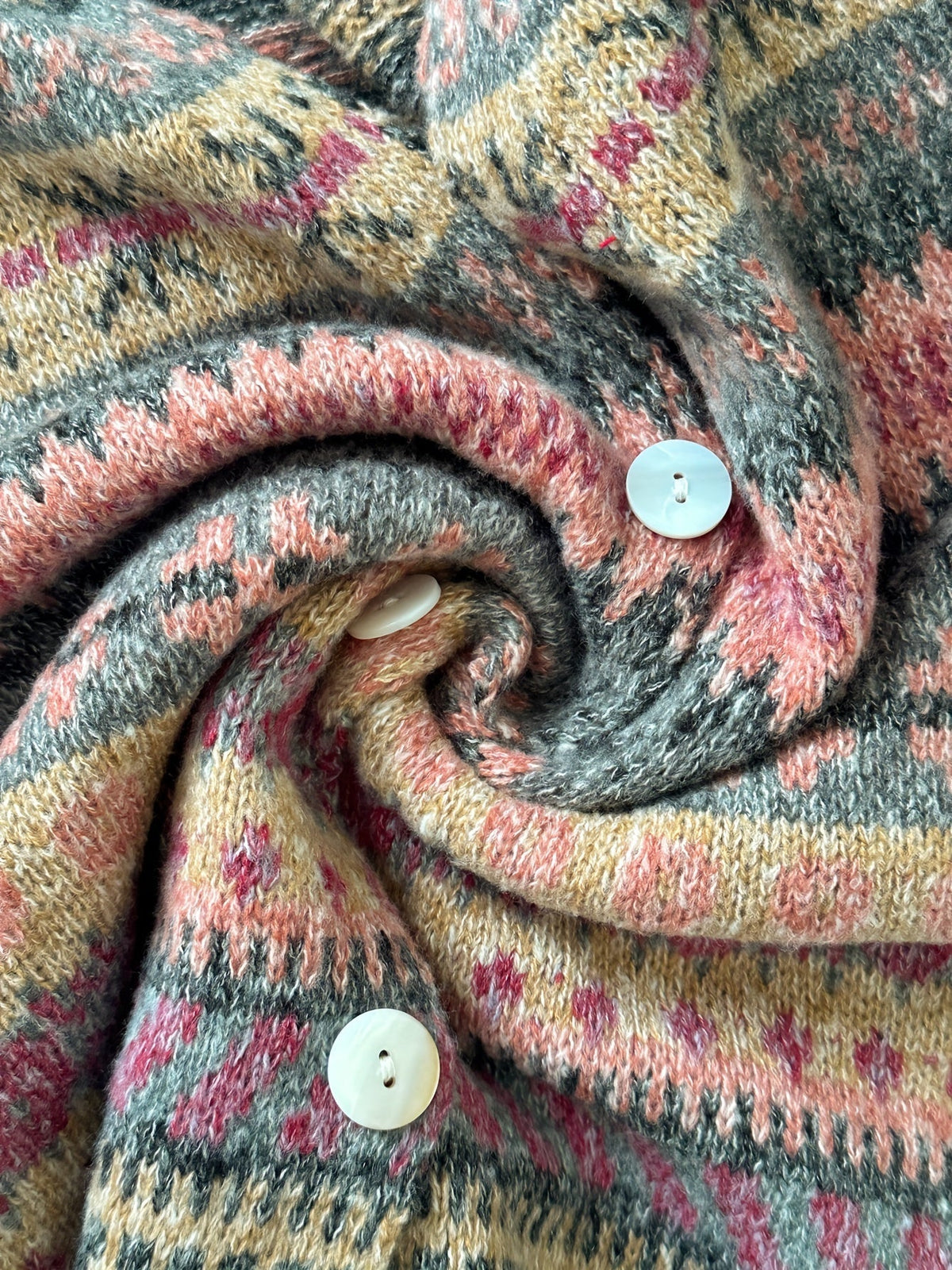 Christine - Gilet Élégant Vintage Imprimé
