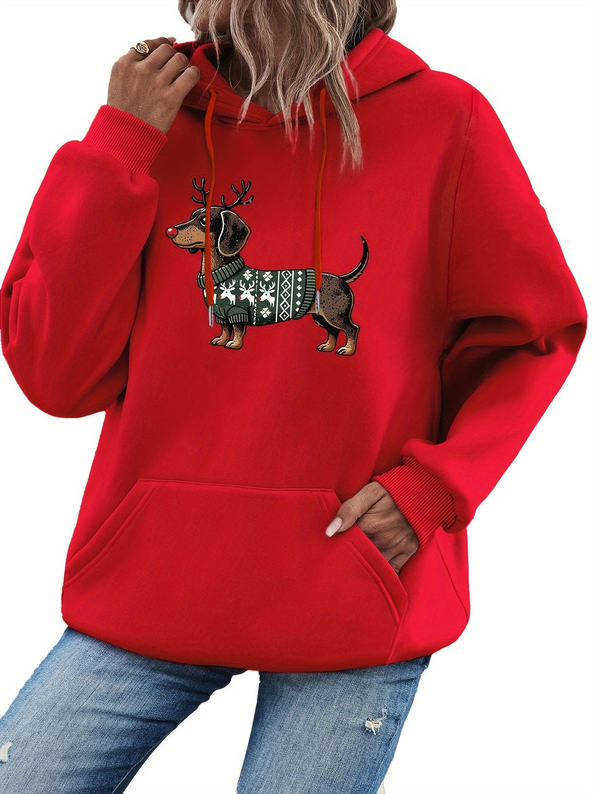 Sylvie - Sweat Chic Imprimé Teckel