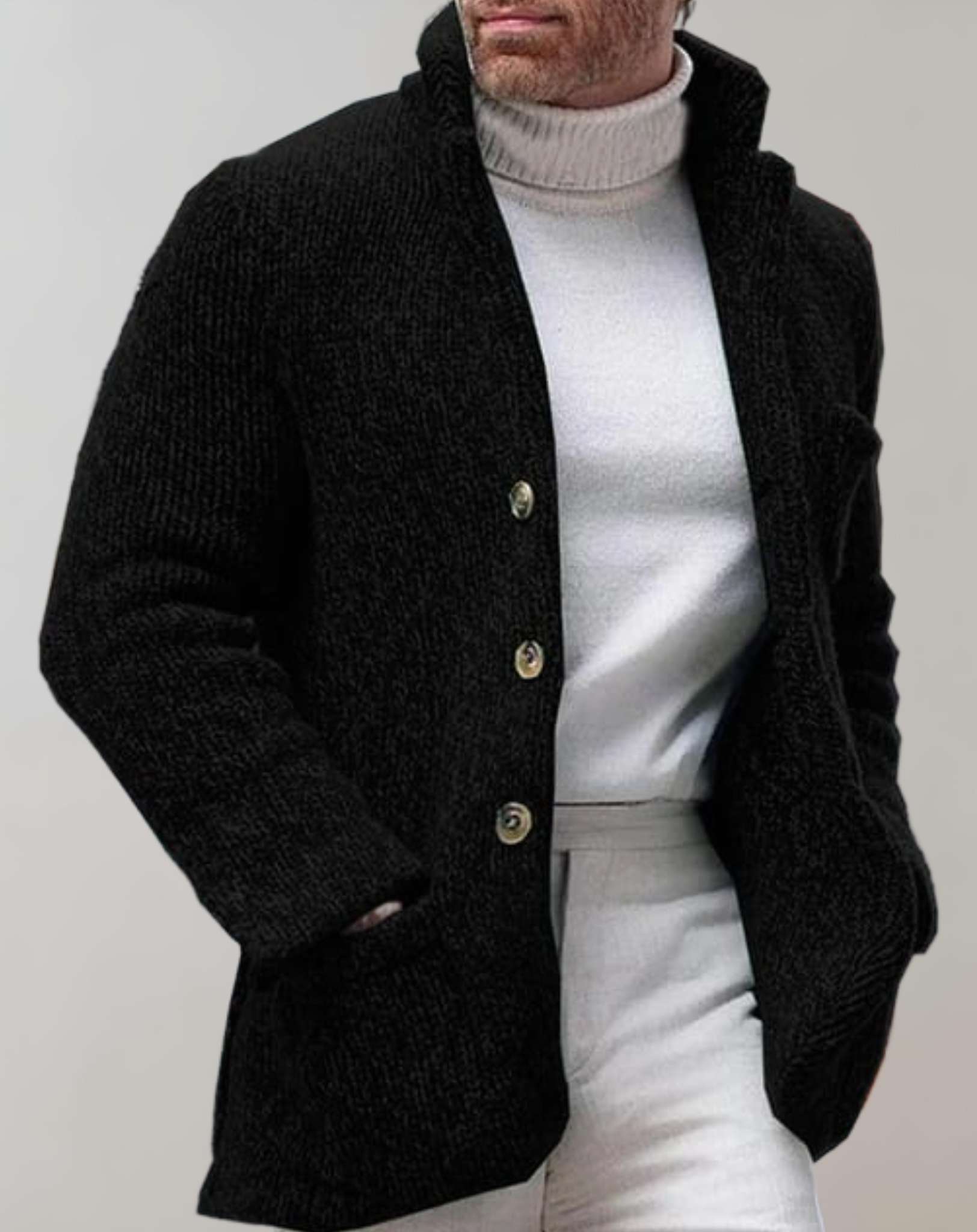 Julien – Gilet Pour Homme Avec Boutons, Style Décontracté Et Élégant