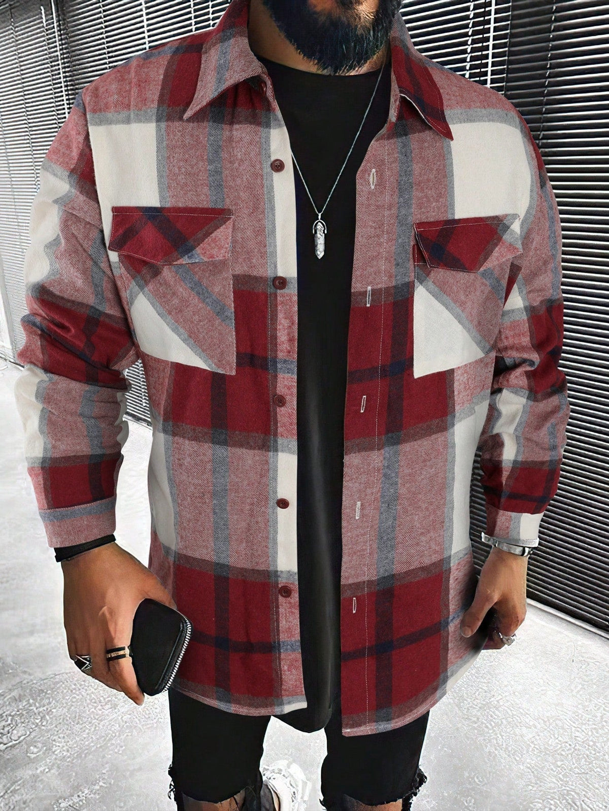 Olivier - Chemise Chic Vintage à Carreaux