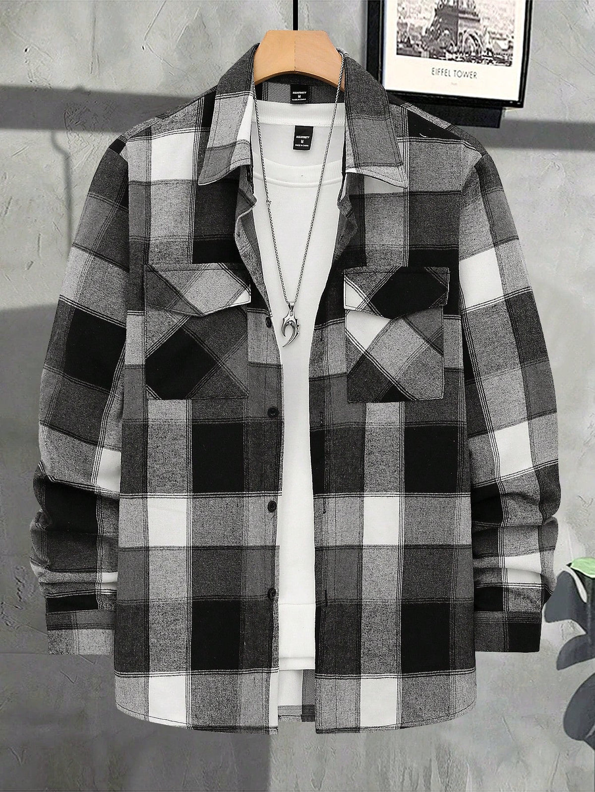 Olivier - Chemise Chic Vintage à Carreaux