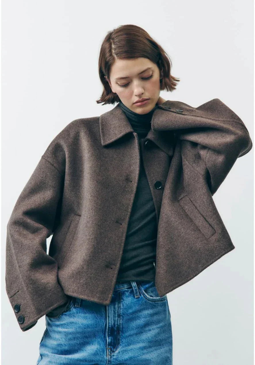 Camille - Veste femme laine