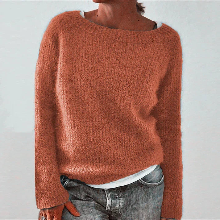 Chloé - Pull Flatteur Maille Col Bateau