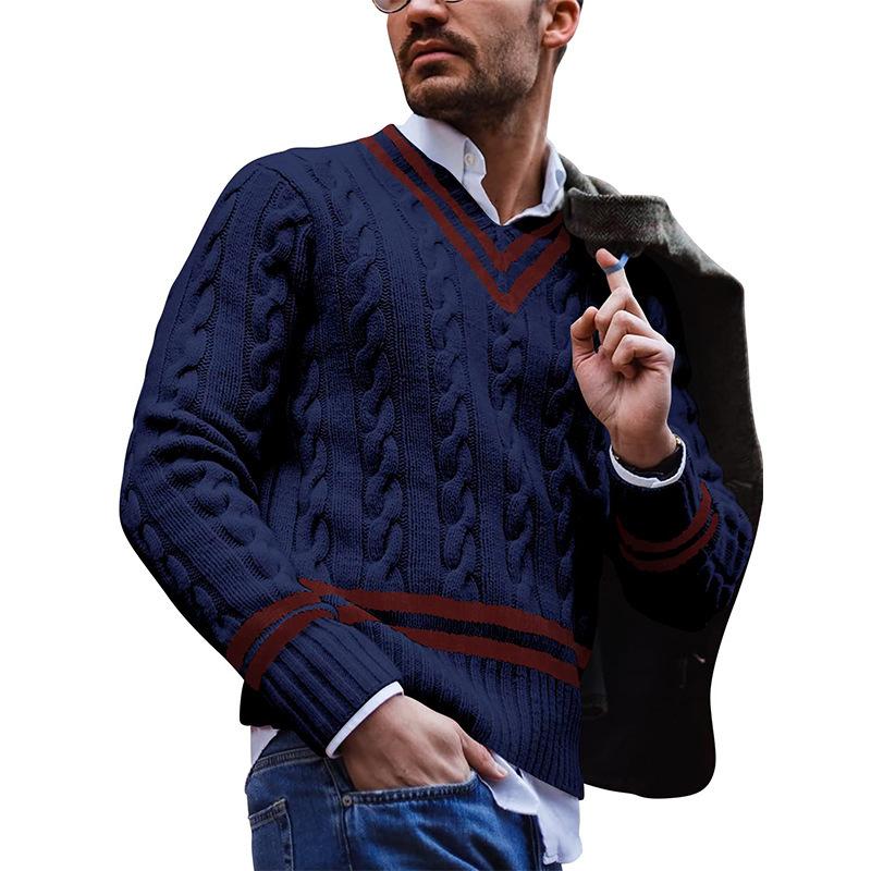 James - Pull en cachemire homme style old money