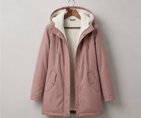 Claire | Parka Élégante Longue Doublée Polaire