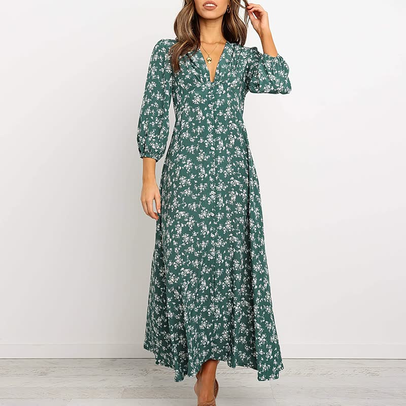 Nadia - Robe Maxi Élégante