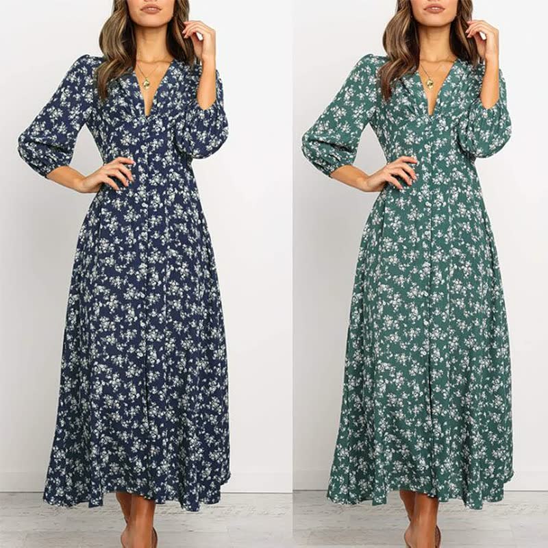 Nadia - Robe Maxi Élégante