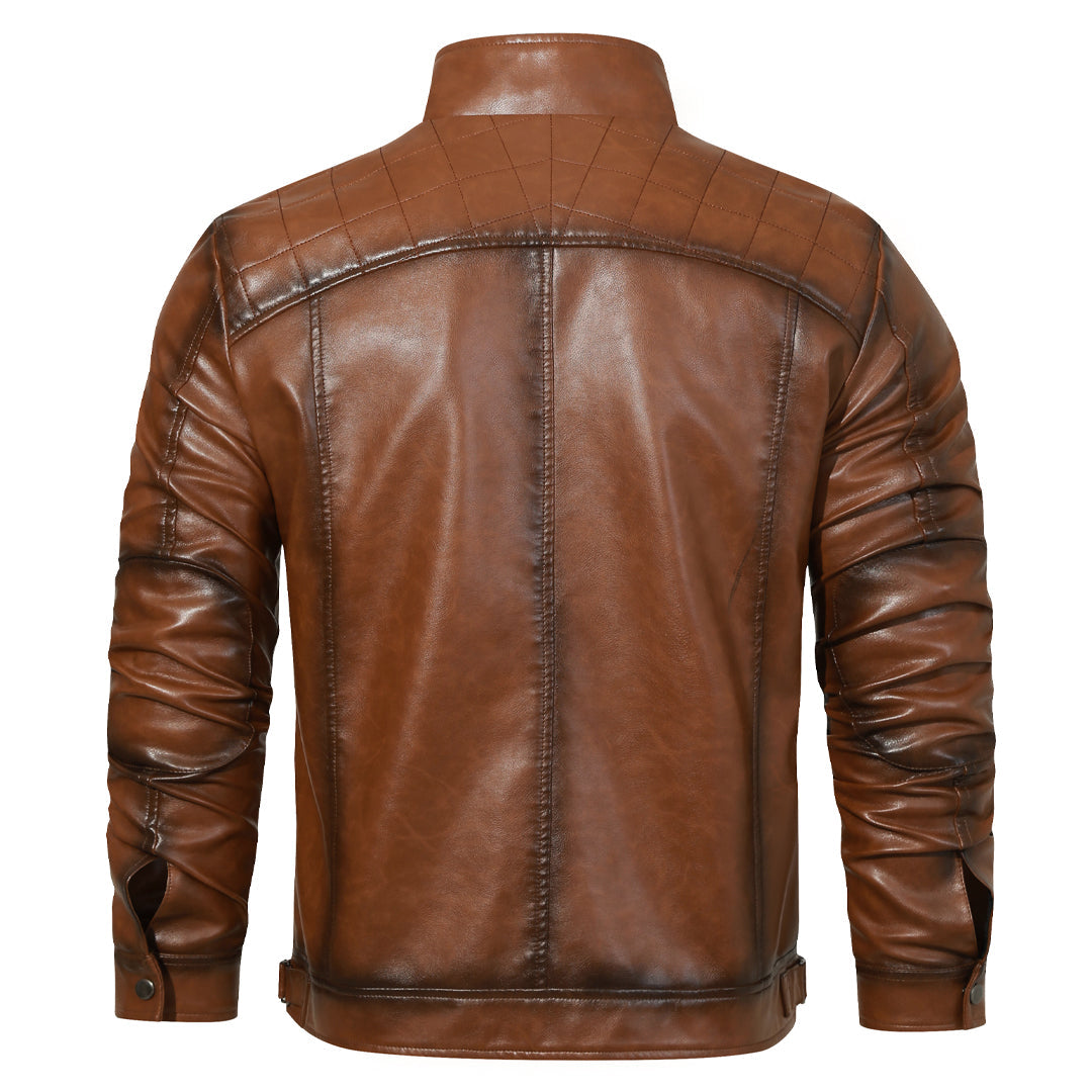 Nicolas - Veste Intemporelle Cuir Vintage