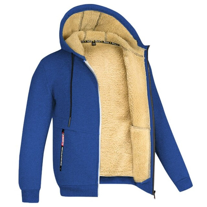 Christophe - Hoodie Chic Zippé Fourré