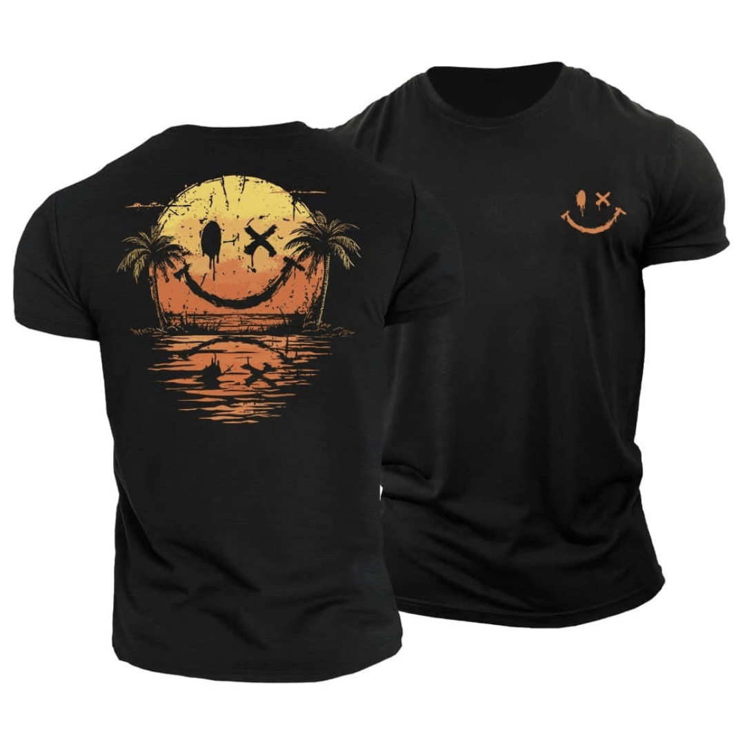 Lucas - T-Shirt Smiley d'Été