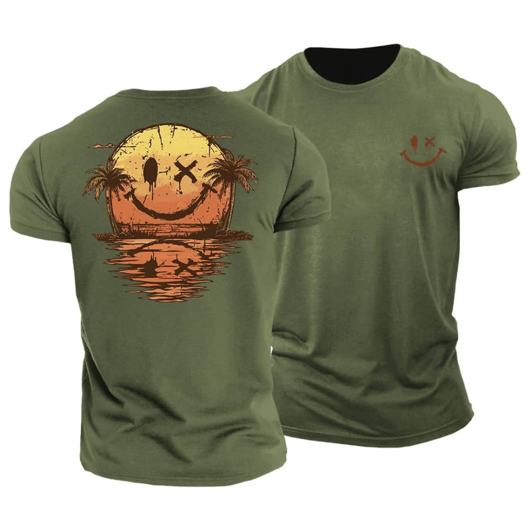 Lucas - T-Shirt Smiley d'Été