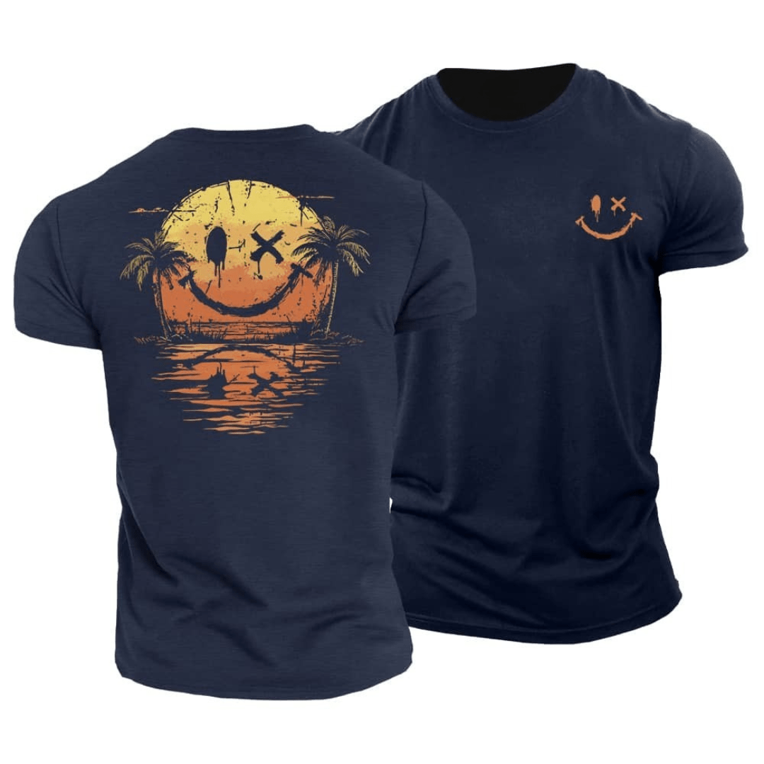 Lucas - T-Shirt Smiley d'Été