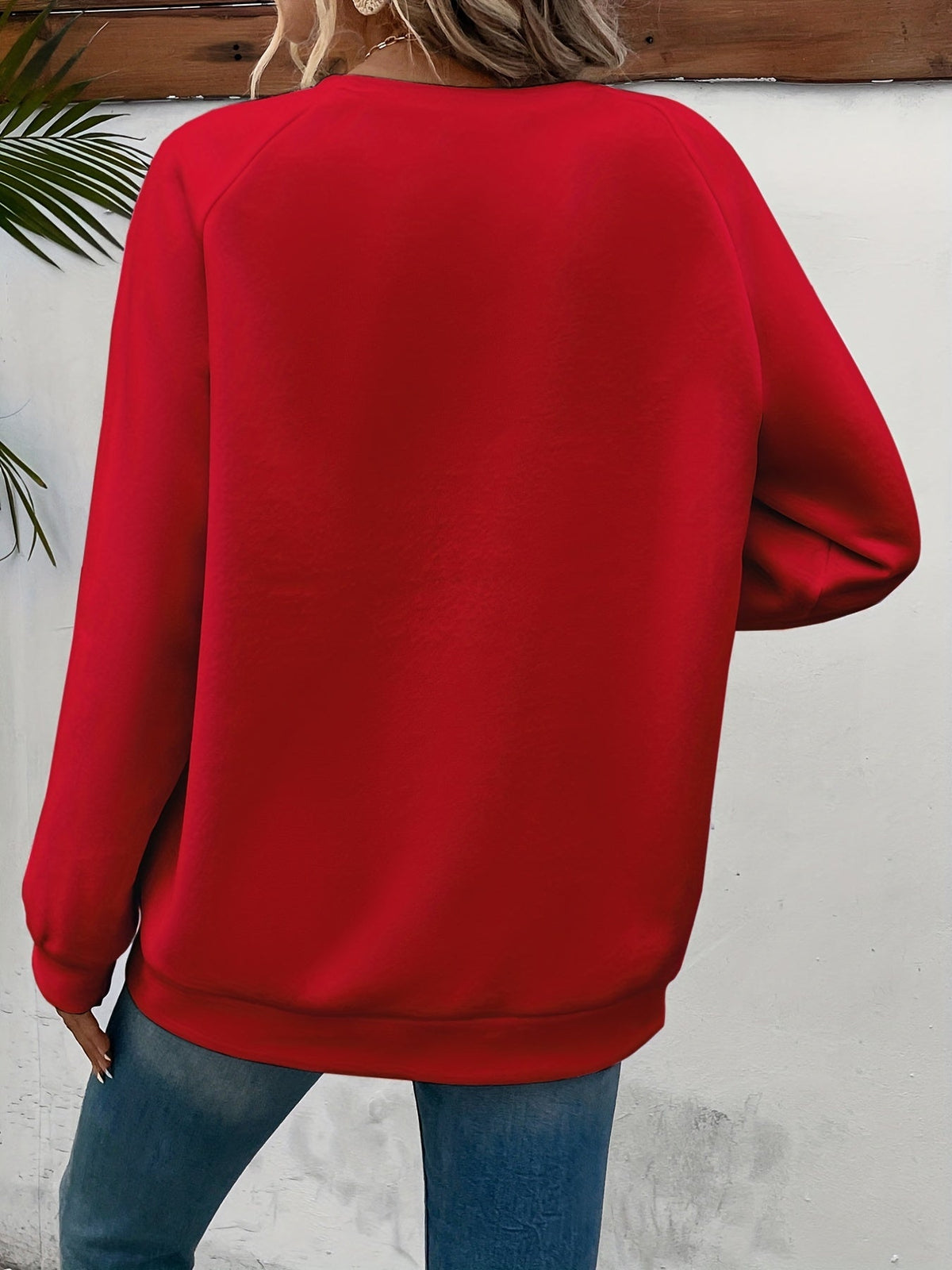 Émilie - Sweat Féminin Oversize Imprimé