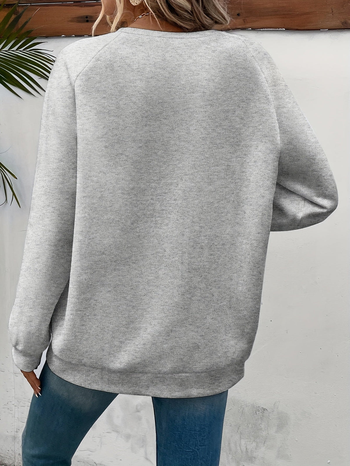 Émilie - Sweat Féminin Oversize Imprimé