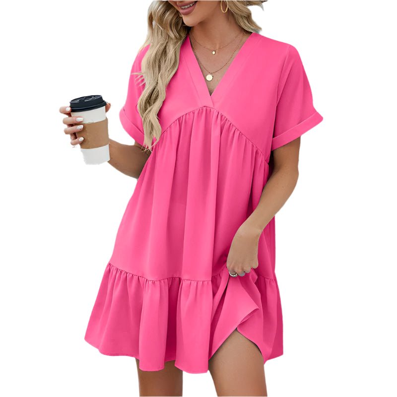 Léa - Robe Mini D'Été Légère