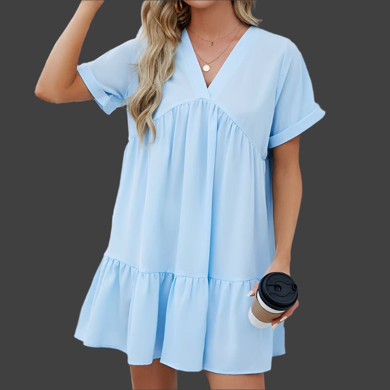 Léa - Robe Mini D'Été Légère