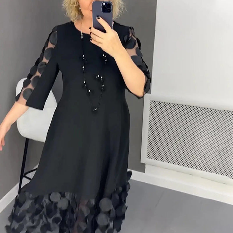 Karine - Robe Femme à Pois