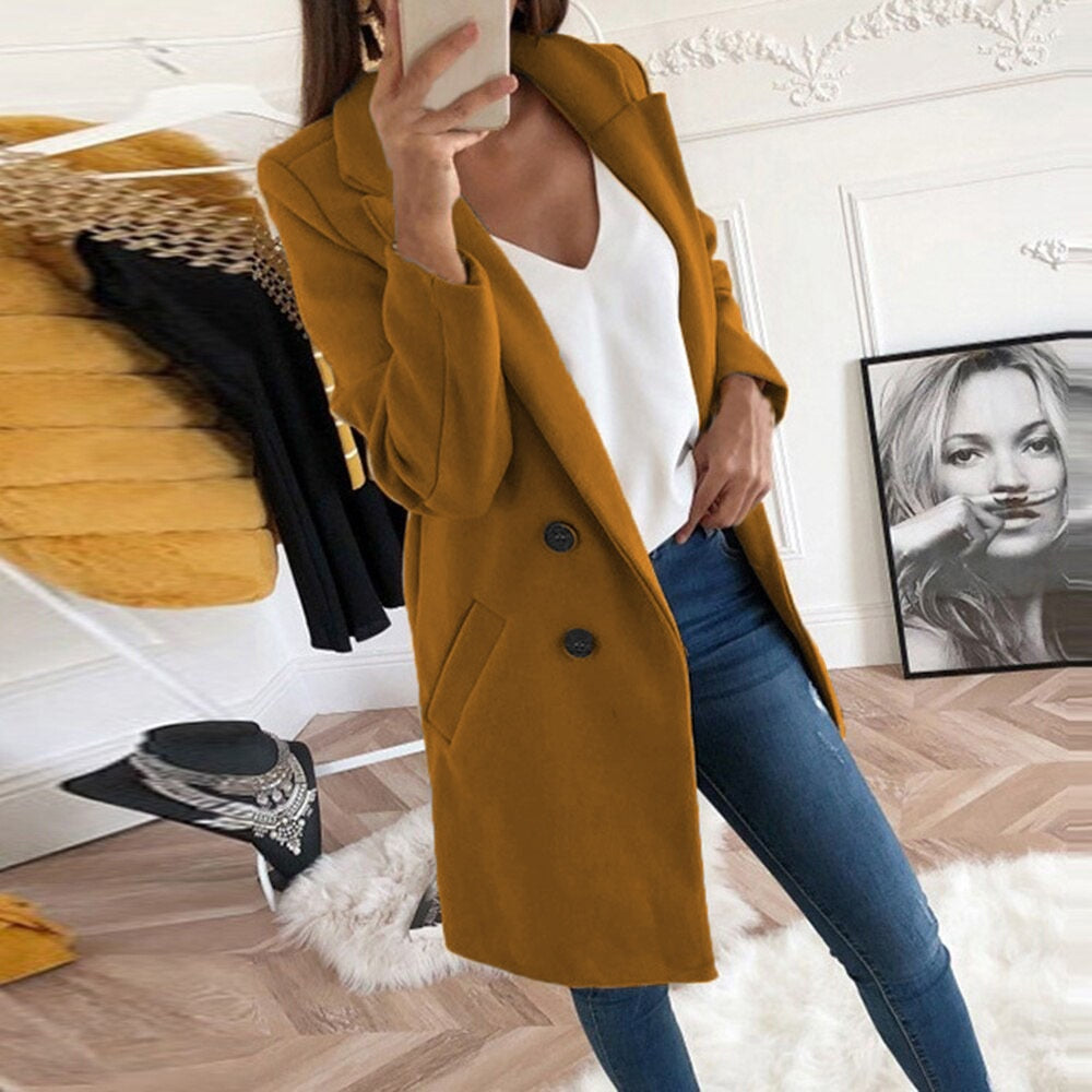 Chloé | Manteau Chic Mi-Long Oversize