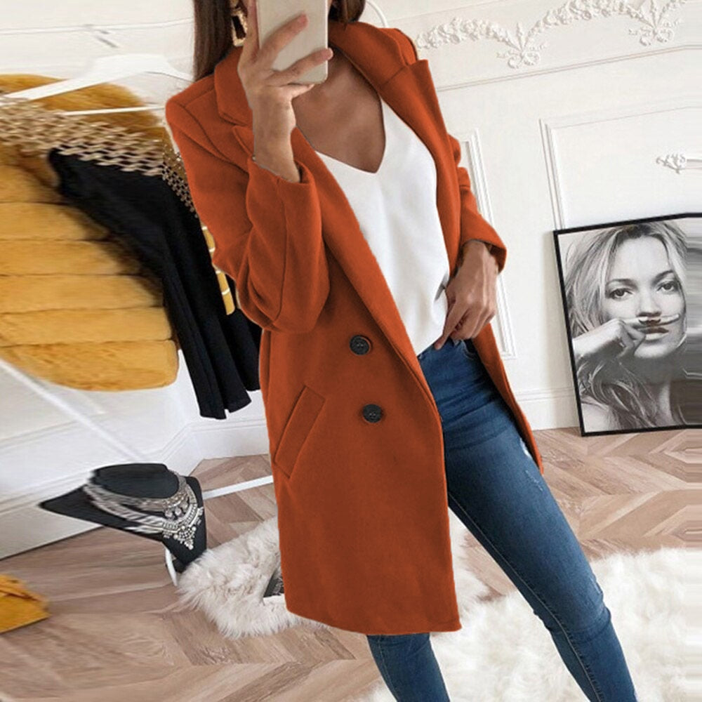 Chloé | Manteau Chic Mi-Long Oversize