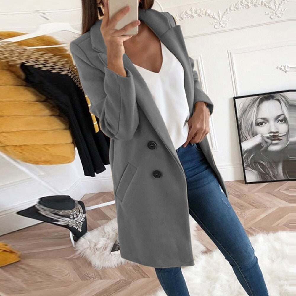 Chloé | Manteau Chic Mi-Long Oversize