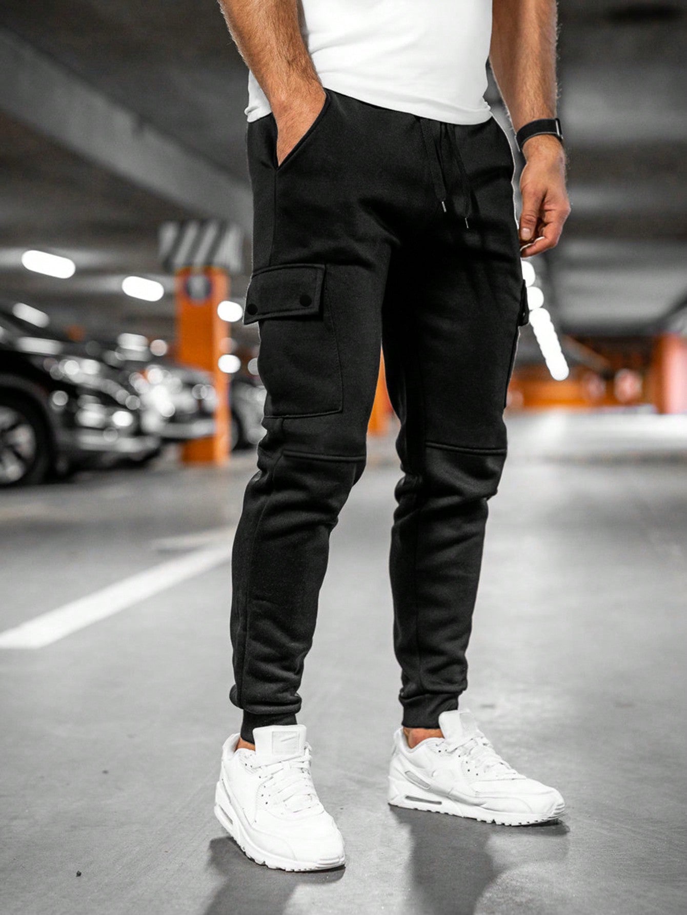 Javier - Jogging Cargo Stylé Homme