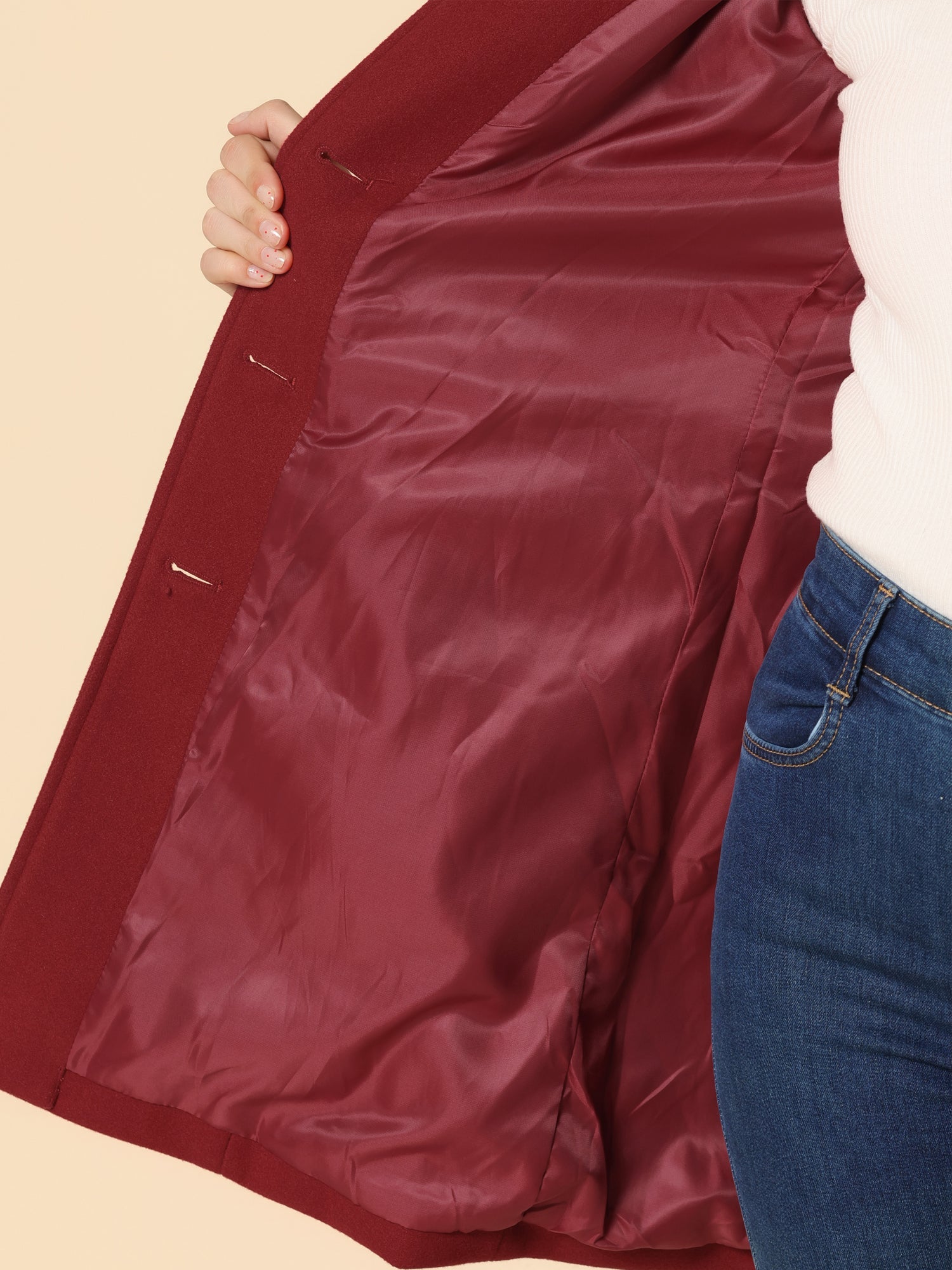 Romane – Trench d’hiver femme élégant