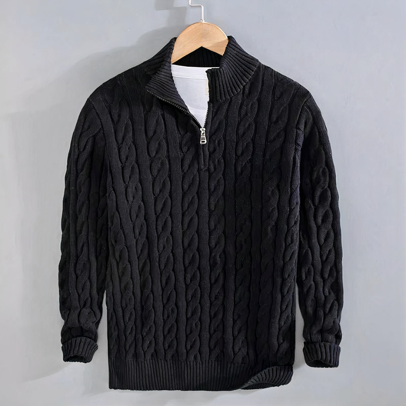 Remy - Pull Tricoté Chaud Homme