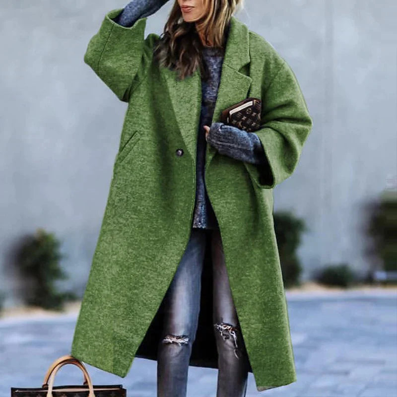 Odille - Manteau laine chic Femme