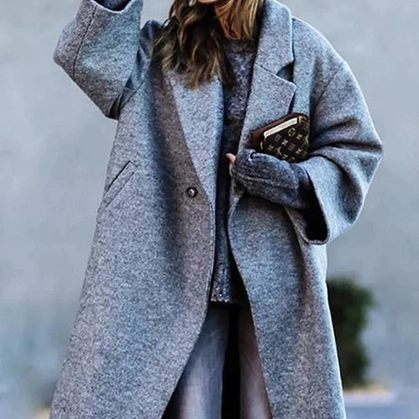 Odille - Manteau laine chic Femme